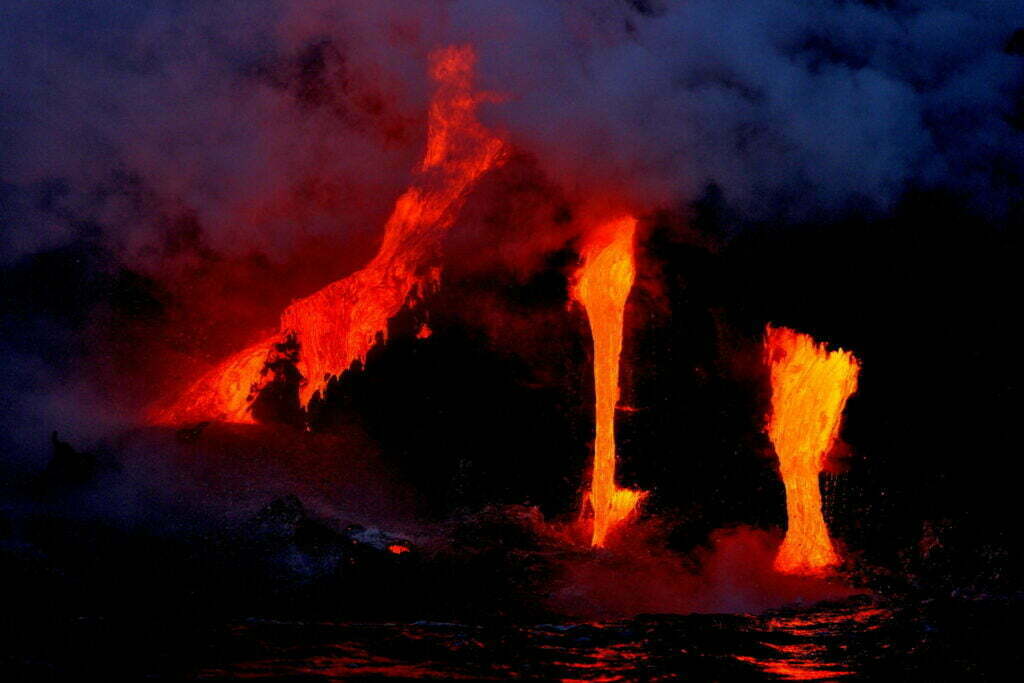 Kilauea volcano national park