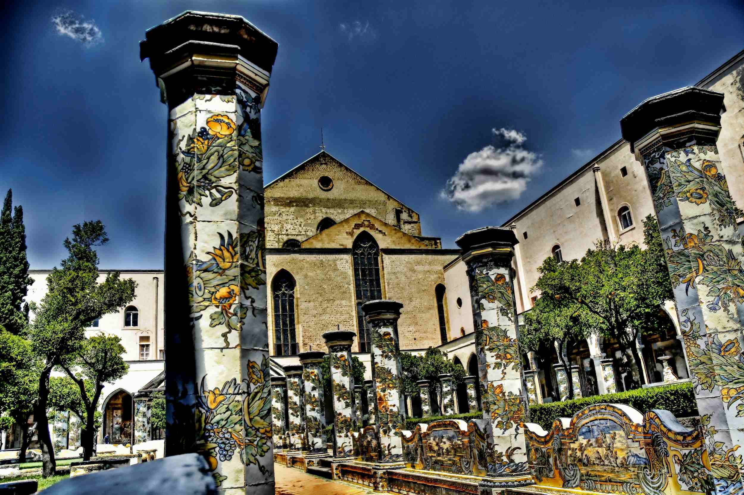 Santa Chiara in Naples: Campania Region of Italian Landmarks