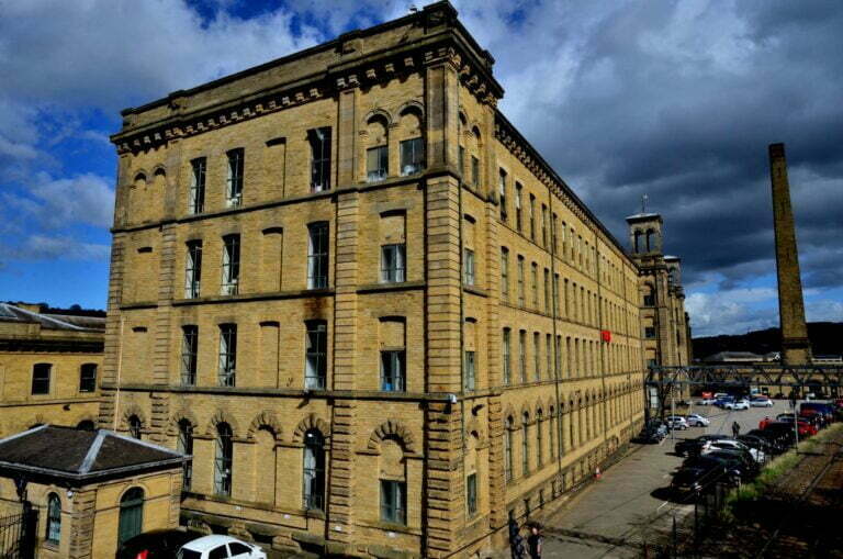 Saltaire in Shipley, West Yorkshire, United Kingdom