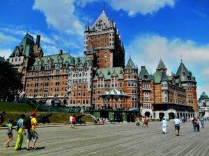 Image of the Chateau Frontenac in Old Quebec, Canada