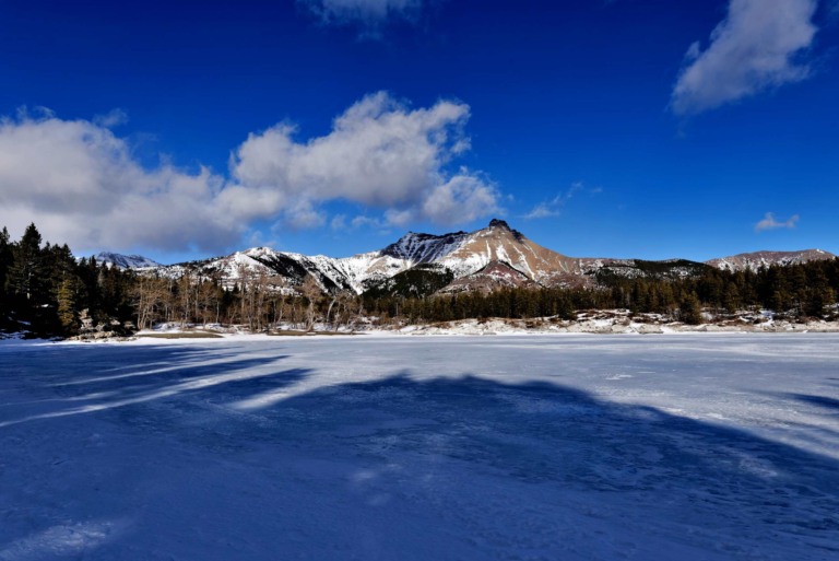 Crandell Lake in Waterton Glacier International Peace Park