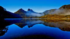 Cradle Mountain-Lake St Clair National Park is in Tasmania Australia