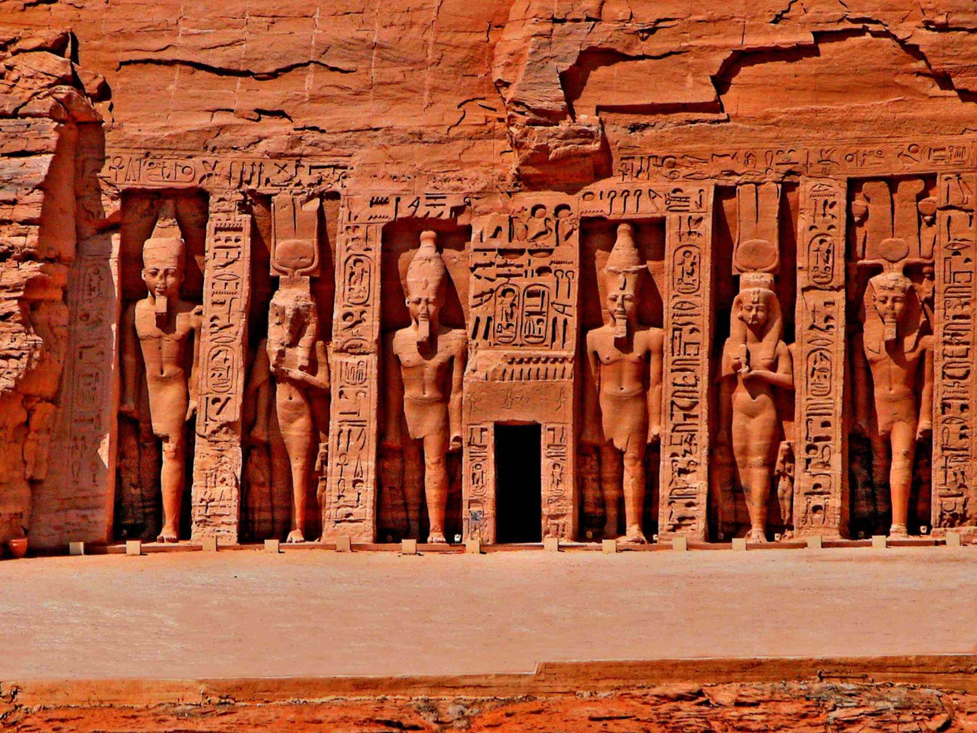 Nubian Monuments of Nefertari Temple Abu Simbel